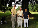 Drs. Dail, Noguchi and Travis at golf